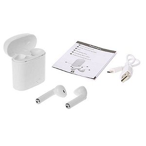 Fone de Ouvido via Bluetooth 10m Alcance Som Stereo - 82452