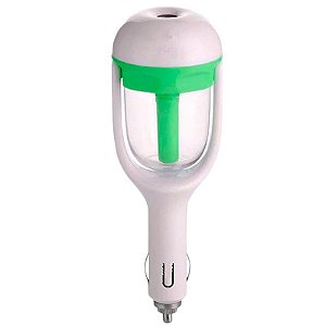 Mini Umidificador de Ar e Aromatizador Veicular 12v Portátil - Verde - 83094-1