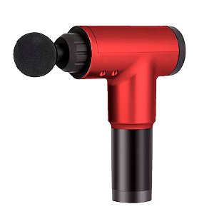 Pistola de Massagem Muscular Profunda - Vermelho - 83042-3
