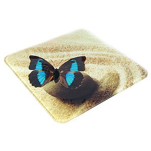Balança de Banheiro Estampa Borboleta - 82115