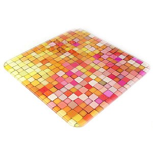 Balança de Banheiro Estampa Mosaico - 82115