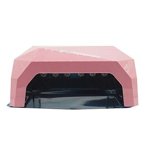 Unha De Fibra Gel - Cabine Estufa Uv Led Profissional Bivolt Rosa - 81780