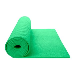 Tapete Yoga Mat Antiderrapante 4mm Verde Claro - 82674-8