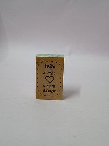 Carimbo - Feito a mão e com amor