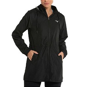 JAQUETA MIZUNO SOUL FIT 2 FEMININA PRETA