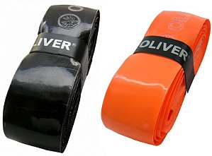 GRIP OLIVER CUSHION TACK COM 2 GRIPS PRETO E LARANJA