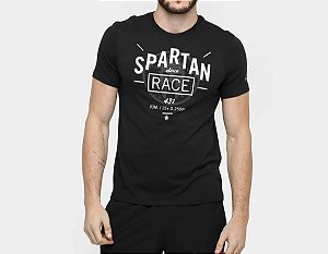 CAMISETA REEBOK SPARTAN RACE BI-BLEND PRETA