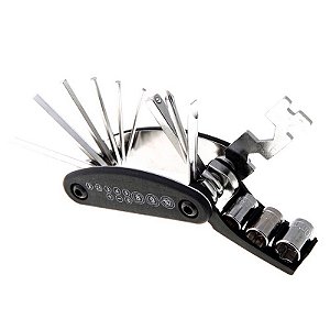 KIT OMNITOOL DE FERRAMENTAS PARA BIKE 15 FUNÇÕES