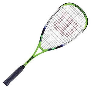RAQUETE SQUASH WILSON HYPER HAMMER 130 GRAMAS