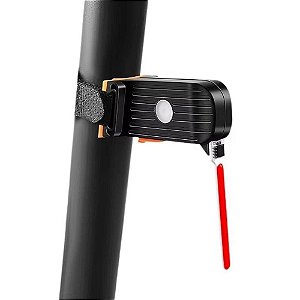 LANTERNA TRASEIRA BIKE LED VERMELHA RECARREGÁVEL