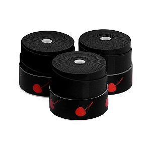 OVERGRIP KIRSCHBAUM TOUCH IT PRETO 3 UNIDADES
