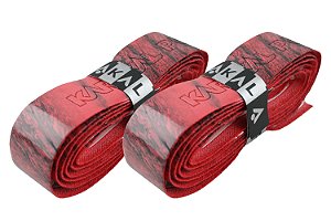 GRIP KARAKAL MULTI COM 2 UNIDADES VERMELHOS