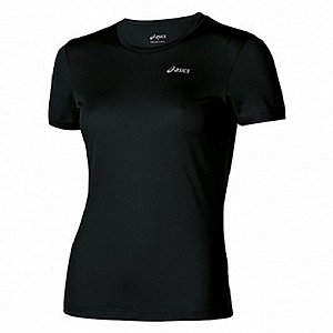 CAMISETA ASICS W CORE BASIC SS PRETA FEMININA