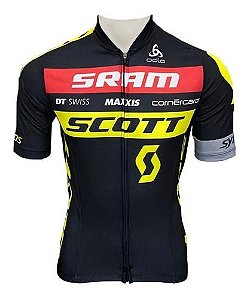 CAMISETA REFACTOR CICLISMO SCOTT SRAM MASCULINA