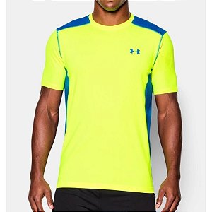 Camisa Compressão Under Armour HG SS Brazil - EsporteLegal