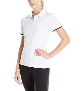 CAMISETA ADIDAS POLO CLIMACHILL FEMININA BRANCA