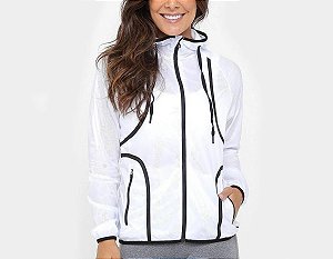 JAQUETA MIZUNO URBAN FEMININA BRANCA