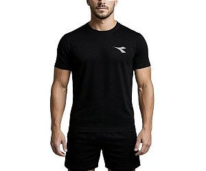 CAMISETA DIADORA SMALL LOGO MASCULINA PRETA