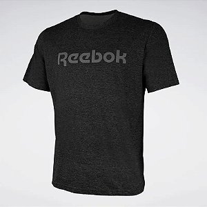 CAMISETA REEBOK BIG LOGO MASCULINA PRETA