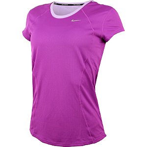 CAMISETA NIKE RACER SHORT SLEEVE FEMININA LILAS
