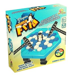 Kit Pula Batata + Jogo Pinguim Numa Fria Art Brink Criança