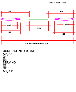 CORDA ARCO ESCOLA OU ARTESANAL  - DACRON B50