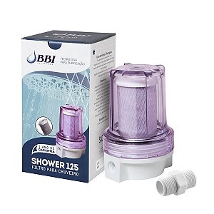 Filtro Chuveiro Ou Ducha Bbi Shower125 Carvão Tira Cloro