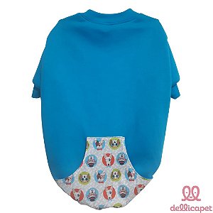 Moletom Azul Royal com Bolso