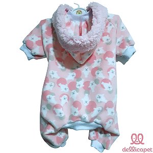 Macacão Foquinhas Rosa