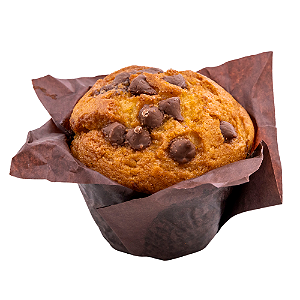 MUFFIN SABOR BAUNILHA COM GOTAS 80G - MELHOR BOCADO