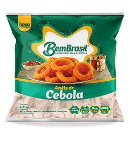 ANEIS DE CEBOLA 1,050KG - BEM BRASIL