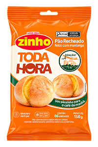 PÃO DE ALHO ZINHO TODA HORA AVIAÇÃO 150G