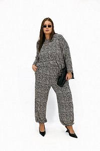 Calça Tais Animal Print