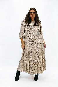Vestido Rocy Bege