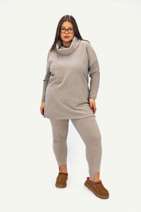 Blusa Ester com Gola Cinza