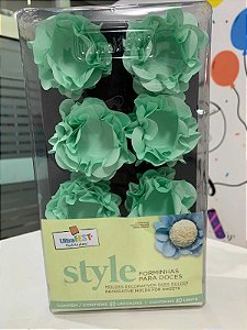 FORMINHA PARA DOCES - STYLE - VERDE CANDY - Caixa com 40 unidades