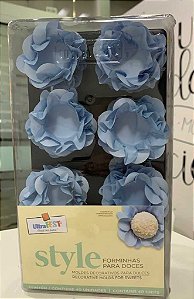 FORMINHA PARA DOCES - STYLE - AZUL CANDY - Caixa com 40 unidades