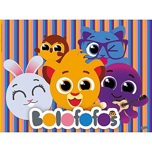 PAINEL DECORATIVO EM TNT - BOLOFOFOS - 1 unidade