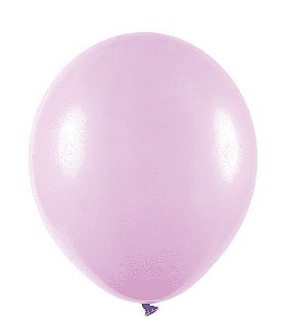 BALÃO LISO - ART-LATEX Nº 09 - LILÁS CANDY - Pacote com 25 unidades