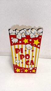 CAIXA PARA PIPOCA - POP CORN - Pacote com 10 unidades