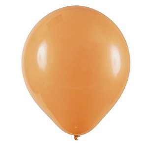 BALÃO LISO - ART-LATEX Nº16 - MOCHA - Pacote com 12 unidades