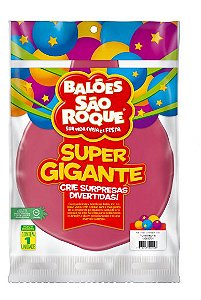 BALÃO BEXIGÃO SUPER GIGANTE - 36" (91 CM ) - TUTTI FRUTTI - 1 unidade