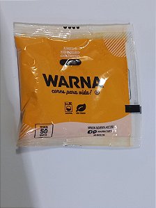 PÓ COLORIDO WARNA - AMARELO - 1 unidade com 50 g.