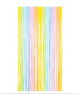 CORTINA  MULTI COLORIDA TIE DYE - CANDY - 1 unidade
