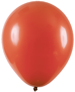 BALÃO LISO - ART-LATEX Nº 16  - TERRACOTA - Pacote com 12 unidades