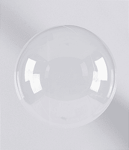 BALÃO BUBBLE TRANSPARENTE 24" (60 cm) - ART-LATEX - 1 unidade