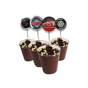 COLHER COM ENFEITE CARS 3 - 20 UNIDADES