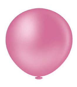 BALÃO GLOBO (FAT BALL) - ROSA FORTE - PIC PIC 250 - 1 unidade
