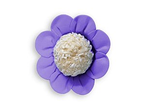 FORMINHA PARA DOCES PRIMAVERA (DAISY) - LILÁS - Pacote com 50 unidades