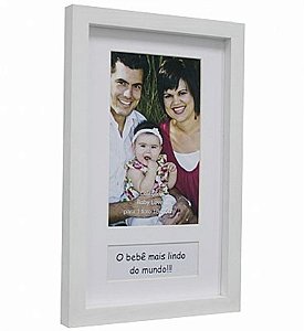 PAINEL PORTA-RETRATOS BABY LOVE P/ 1F 10X15CM